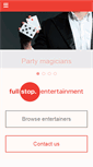 Mobile Screenshot of fullstopentertainment.com